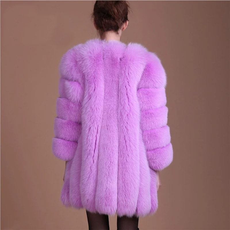 Winter Women's Elegant Elegant Warm Faux Fur Coat ponchos and capes 2018 New arrive Casual plus size 5xl Long sleeve pink fur c Winter Women's Elegant Elegant Warm Faux Fur Coat ponchos and capes 2018 New arrive Casual plus size 5xl Long sleeve pink fur c