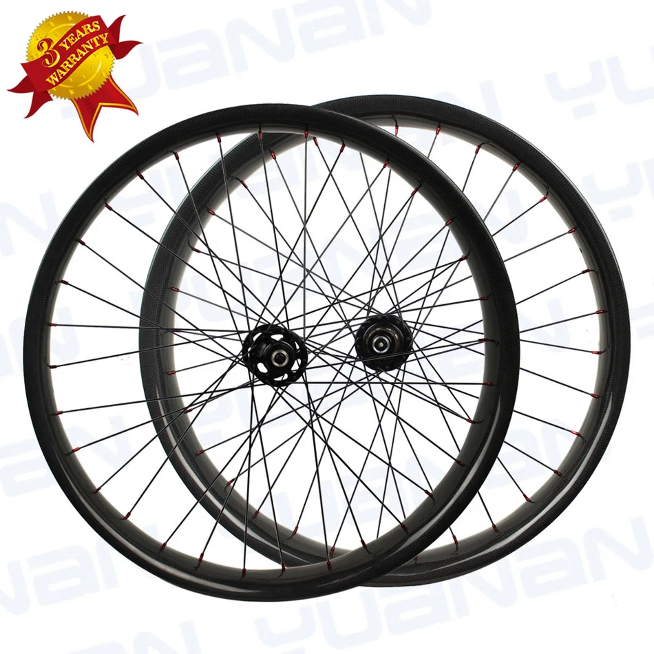 Full Carbon Fatbike Wheels Snow Wheels 65/80/90mm Width Bicycle Wheel Rims Fat Bike Novatec D771 