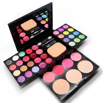 

New 39 Colors Makeup Palette Eyeshadow Powder Blush Lip Stick Cosmetics Kit Eye Primer Luminous Eye shadow Palette Make Up Set