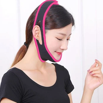 

Sleeping Face-lift Mask 3D Thin Surface Belt Facial Contours Slimming Bandages V Face Tighten The Double Chin Face Lift Up Tool