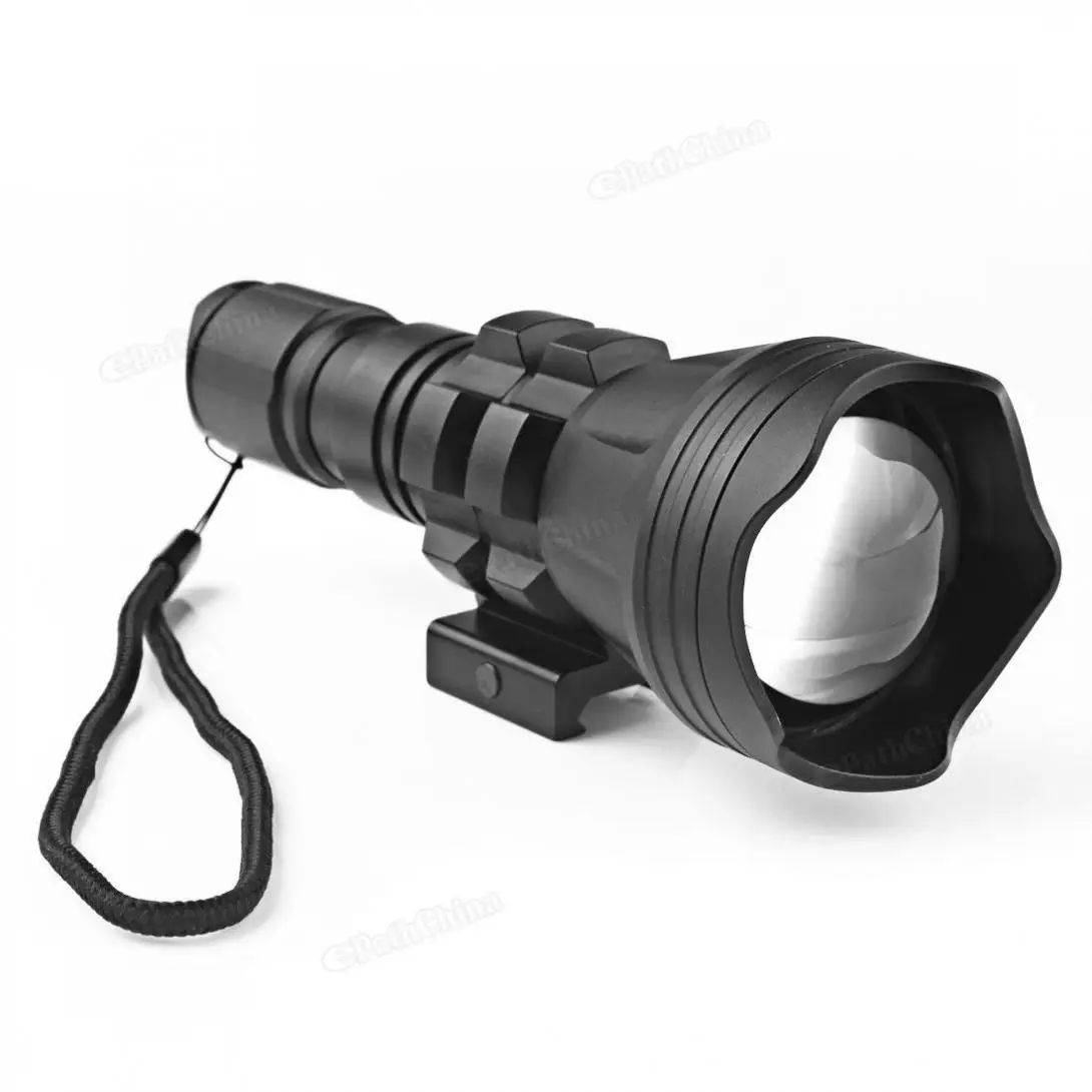  Brinyte LED Flashlight 900LM B158 Convex Lens Zoom Tactical XM-L2 U4 LED Torch Hunting Lamp with 3  - 32876099979