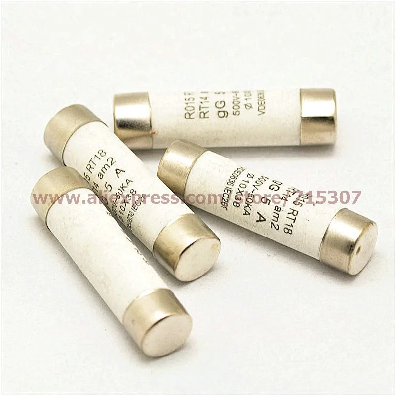 20 штук. Керамический предохранитель 10A 500V Размеры: 10x38mm
