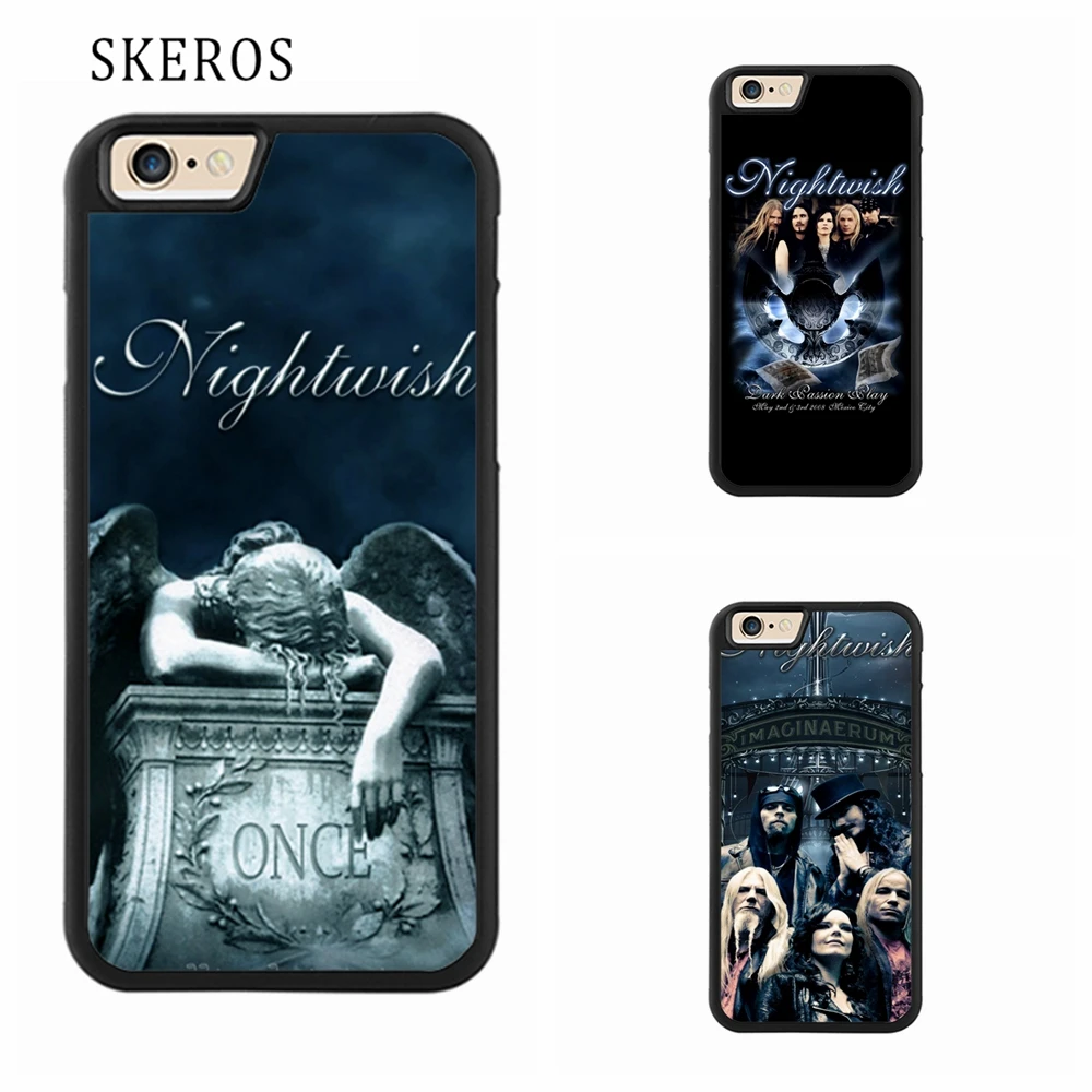 Skeros Nightwish 5 чехол для телефона iPhone X 4 4S 5S 6 6S 7 8 Plus плюс # A295 |