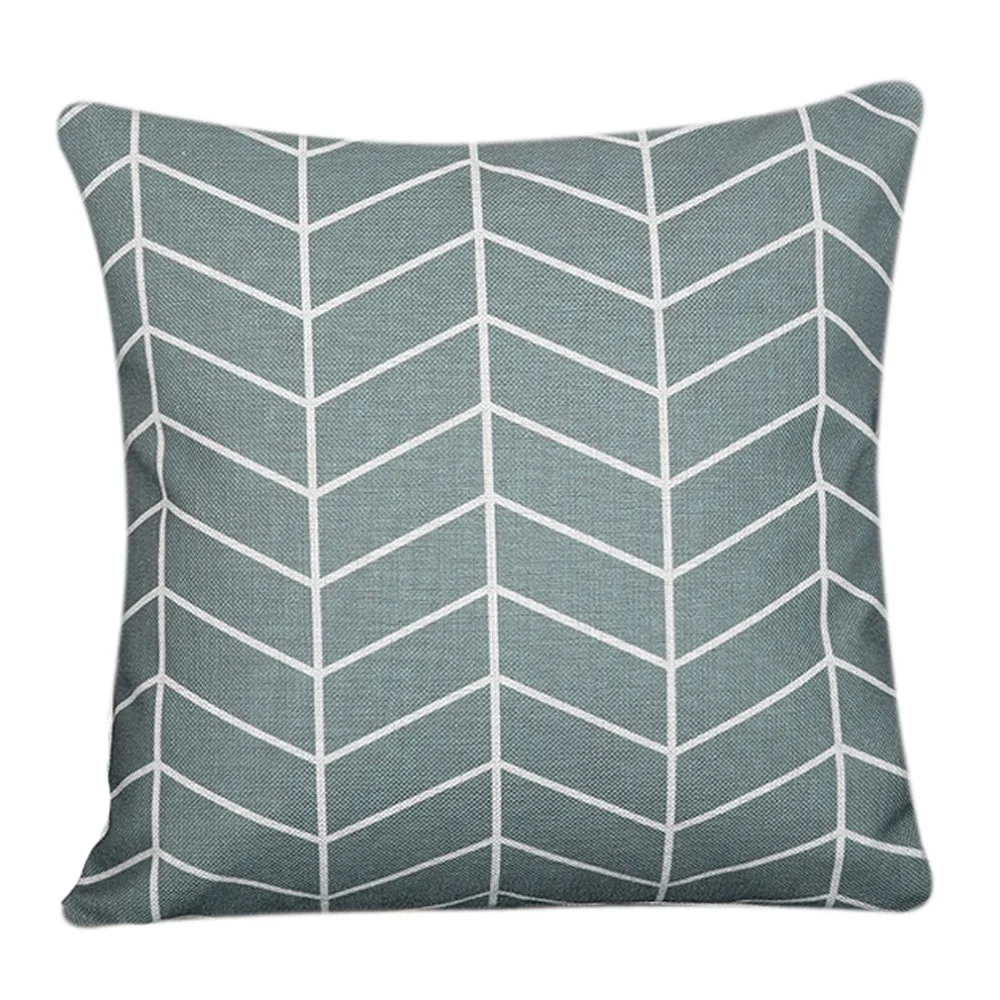 سميكة القطن و الكتان نسيج المفروشات وسادة غطاء وسادة مكتب أريكة الديكور وسادة غطاء سيارة غطاء وسادة