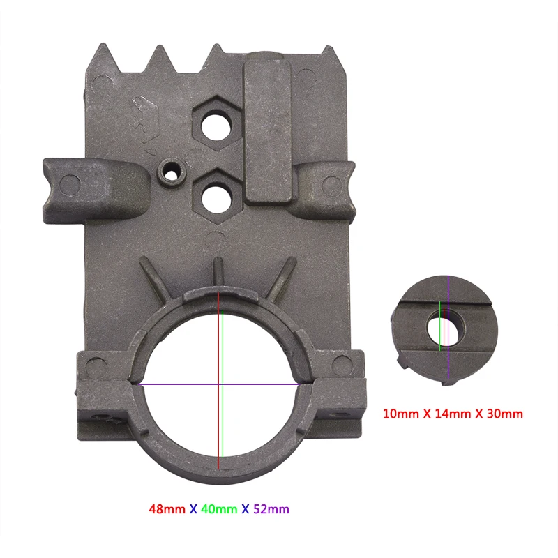 Electric Angle Grinder DIY Electric Saw 11.5 Inch Chainsaw Bracket Set High Carbon Steel To Chain Saw Woodworking Power Tool