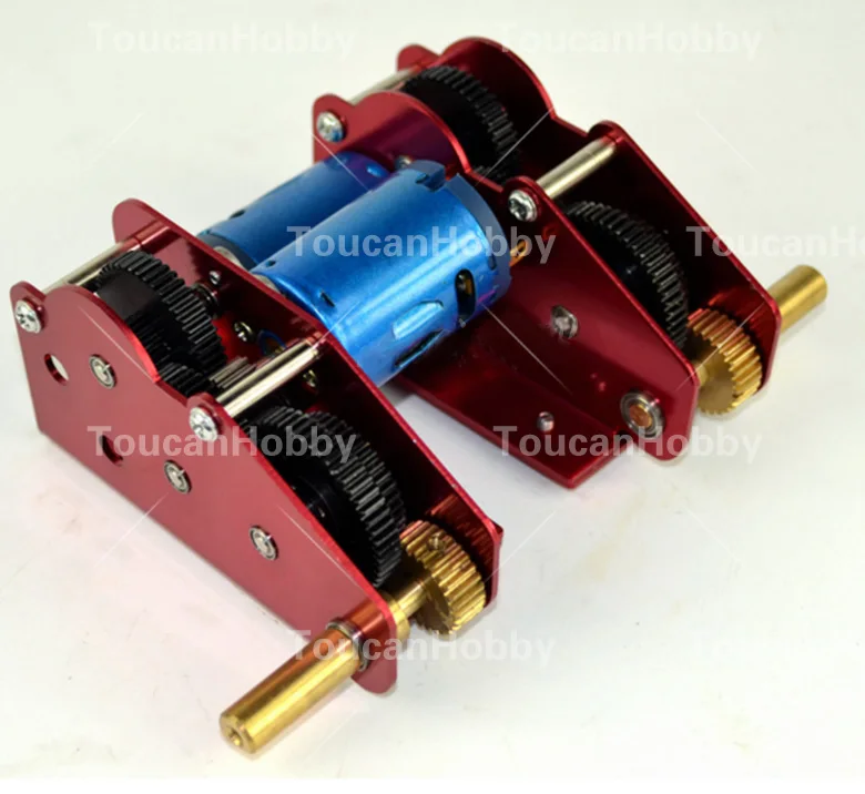 HengLong RC Танк 3818 3819 3848 3849 3858 3859 3868 M + L 49 мм Ultimate II стальная коробка передач TH00629|henglong rc