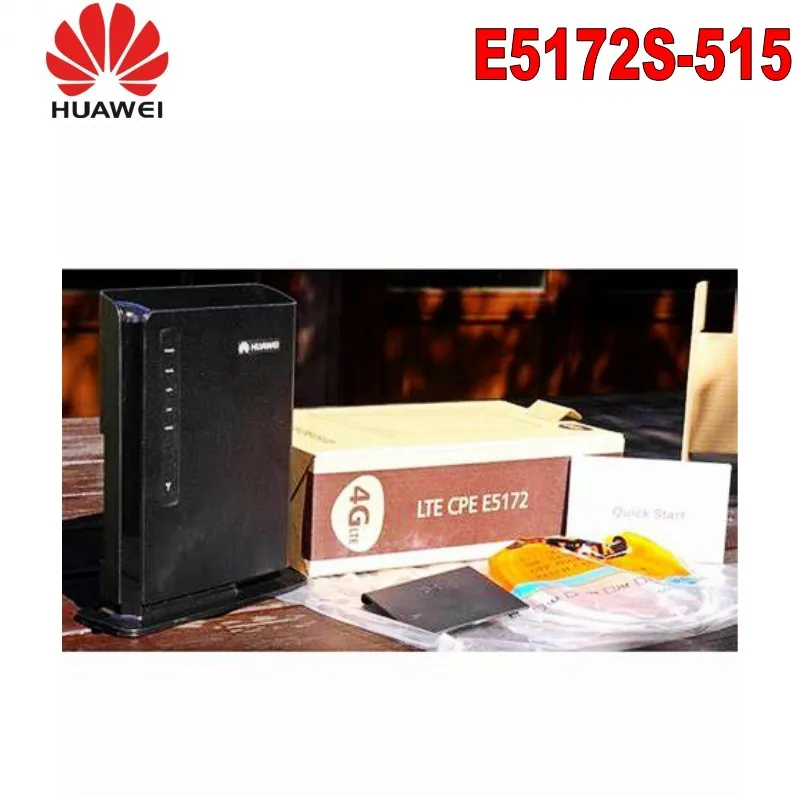 Разблокированный huawei E5172 E5172s-515 Lte 4G Lte Wifi Route 150 Мбит/с Lte FDD huawei беспроводной 4G маршрутизатор