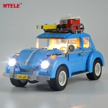 MTELE LED Light Kit For 10252 Beetle Building Lighting Set Compatile With 21003(Not Include The Model