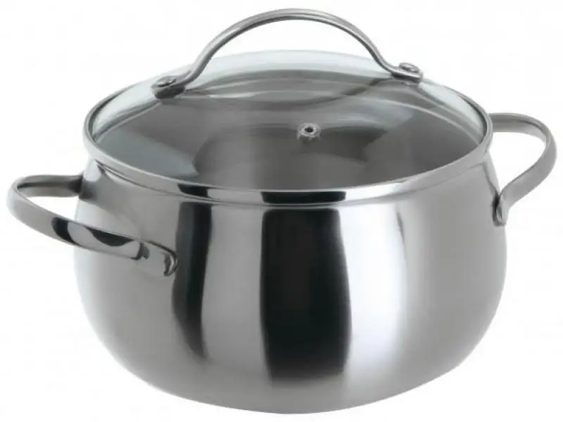 Кастрюля REGENT INOX, APPLE D, 5,5 л