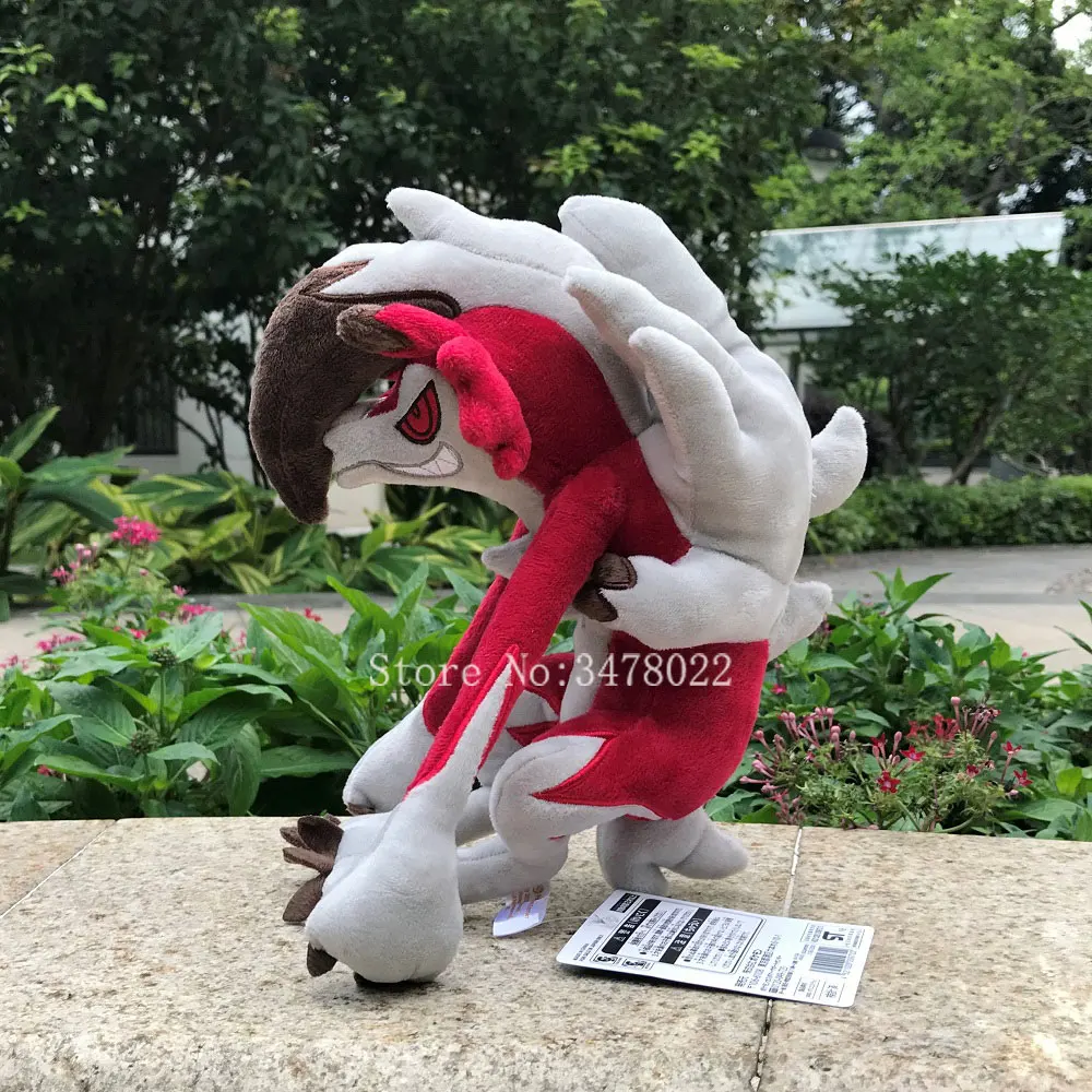 3 вида стилей Lycanroc плюшевые игрушки Солнце Луна ночь ругаруган мягкие мультфильм