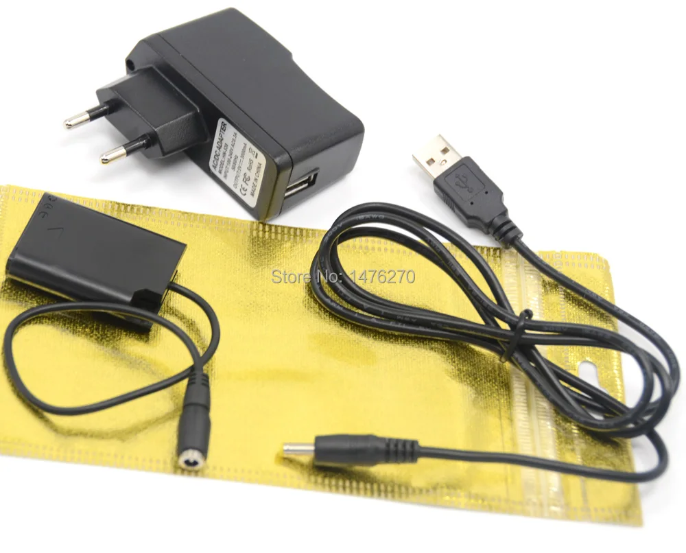 5V3A адаптер+ USB кабель+ EP-67A EP67A DC муфта ENEL23 EN-EL23 батарея для камер Nikon Coolpix P600 P610 P900s E700 S810C