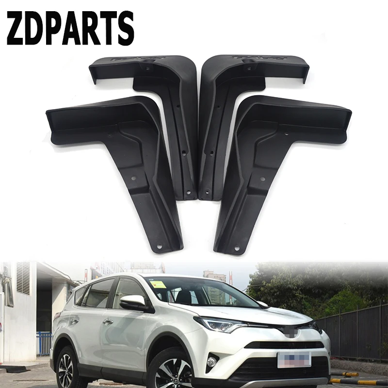 ZDPARTS Car Front Rear Mudguards For Facelifted Toyota
