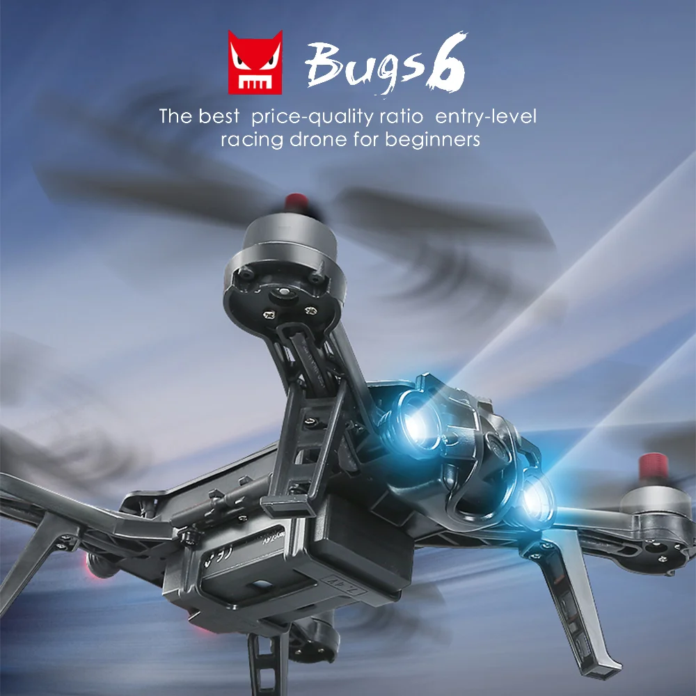 5,8G передача изображения MJX Bugs 6 B6 Профессиональный радиоуправляемый вертолет бесщеточный двигатель с видом от первого лица Квадрокоптер с дистанционным управлением 2,4G 6-осевой Дрон с осями с Камера