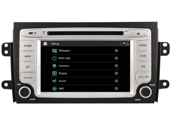 Sale Car Gps Dvd Head Unit Radio for Suzuki Sx4 2006-2011 Navigation Phone Mirror Link HD Car Multimedia System 3G WIFI DVR SWC 2