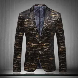 M-.3XL! 2018 Для мужчин экспорта livela сшитый костюм индивидуальность печать бизнес повседневный комплект и Европейский высокого класса пальто