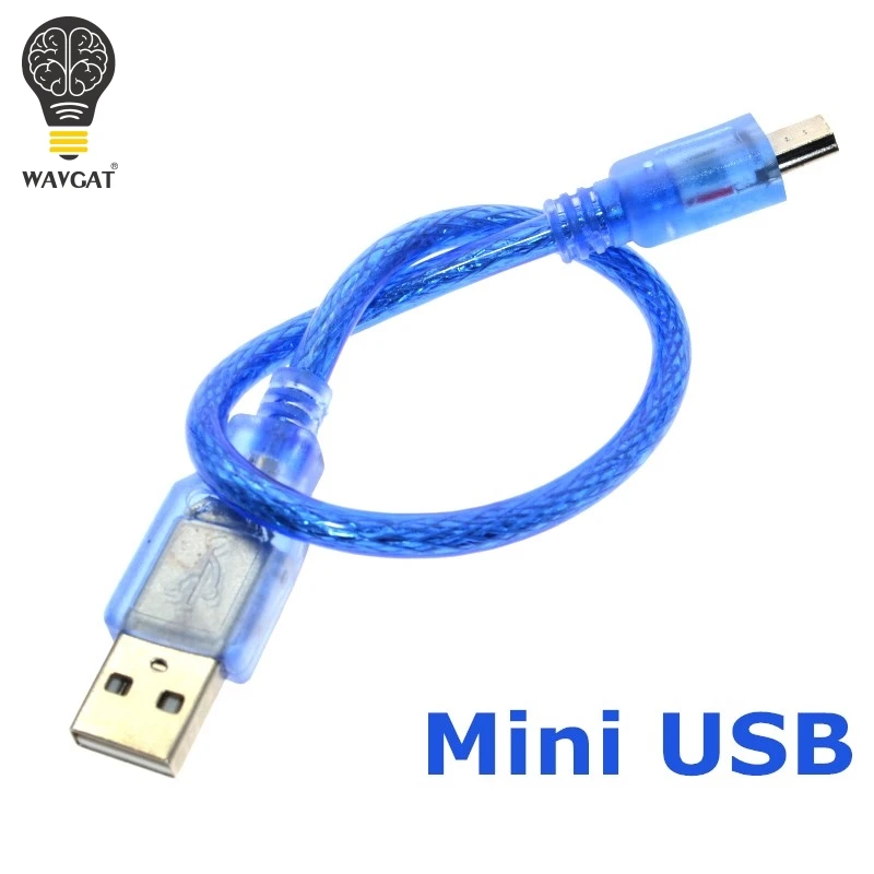 

WAVGAT USB Cable for arduino Nano 3.0 USB to mini USB