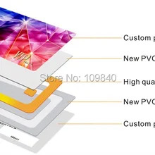 100 шт./лот ISO14443A 1K памяти ПВХ перезаписываемый 13,56 МГц, RFID платы печать цмик для отеля VIP
