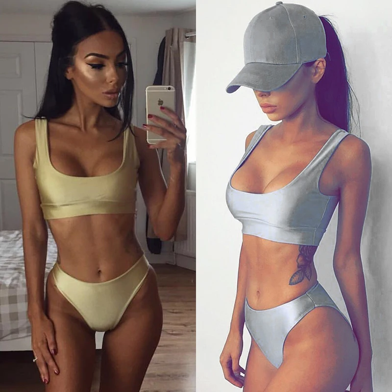 

Sexy Women Push-up Bikini Set Padded Bandage Swimsuit Women Swimwear Beachwear