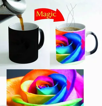 

Beautiful Colors 11 Oz Magic Mug Color Change Heat Reactive Coffee Mug