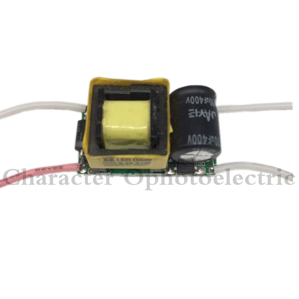 

5 Pieces Isolation 10W AC85-277V LED Driver 6-10x1W 300mA DC18-34V LEDPower Supply Constant Current LED Bulb Lamp Free Shipping