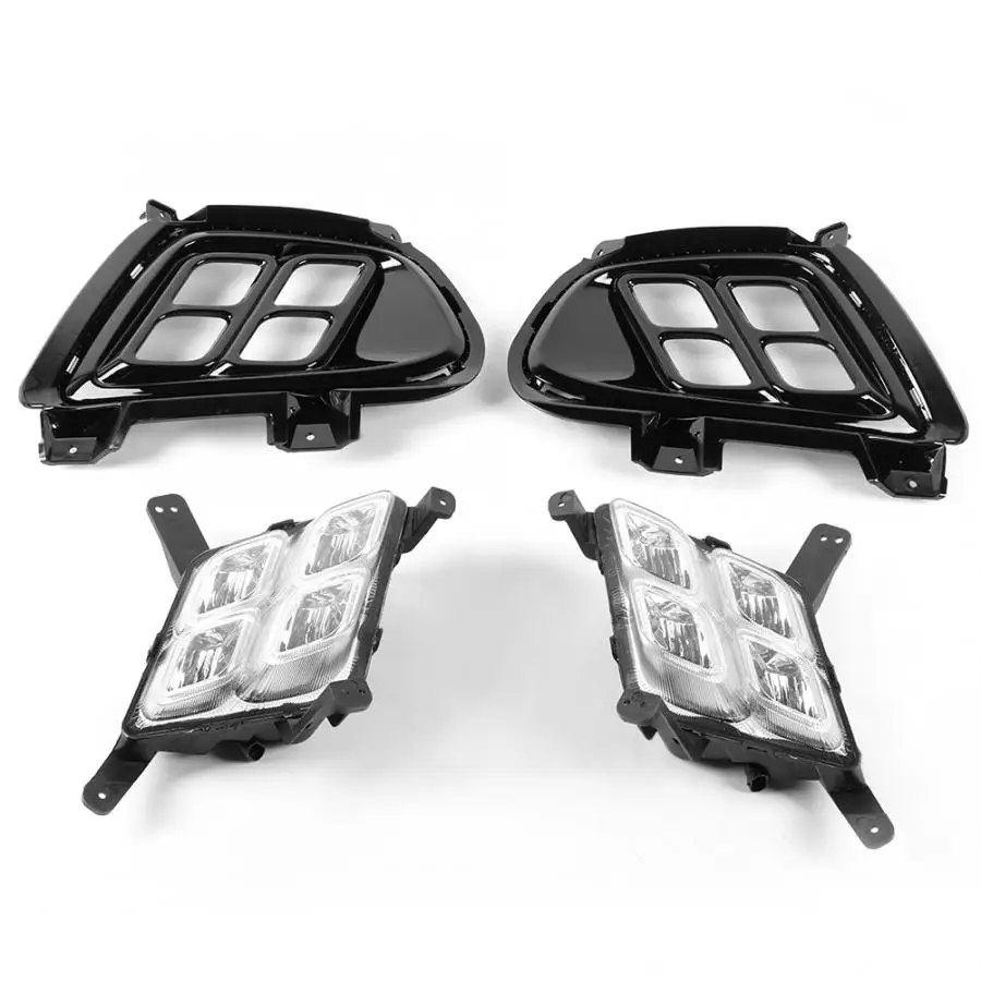 

1 Pair Car Daytime Running Light Single Color LED Daylight Fog Lamp DRL Fit for KIA Sorento 2015 2016 2017