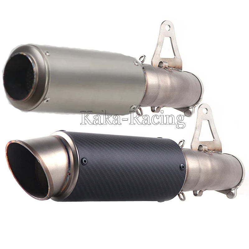 

S1000RR Slip On System Motorcycle Exhaust Connect Mid Link Pipe Carbon Fiber sc Exhaust Muffler Escape For BMW S1000RR 2010-2016