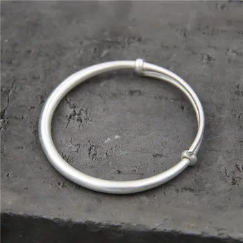 

C&R Real 999 Sterling Silver bangles children's bracelet Baby's push-pull bracelets&bangles Fine Jewelry Birthday Gift