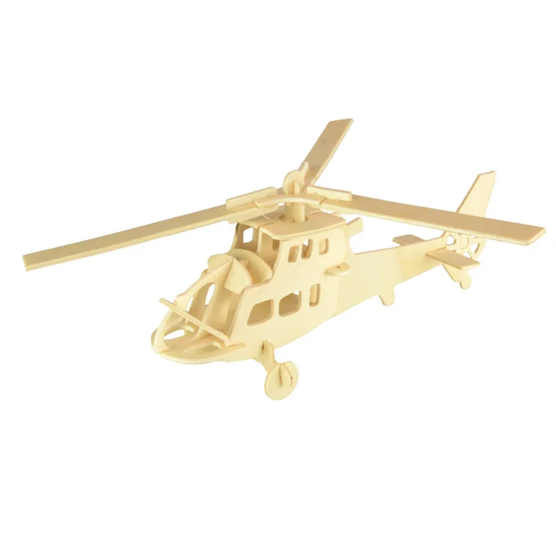 Buy Starz 3D Wooden Helicopter Fighter Puzzles Toys
