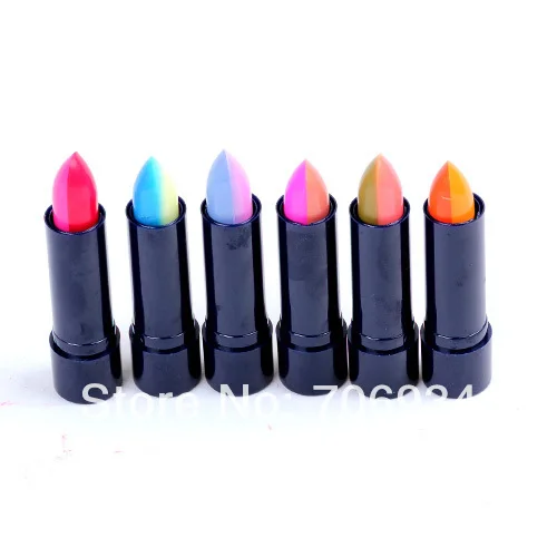 Lipsticks Quality Makeup 24 PCS 6 colors Magic Colour Temperature Change Color Lipstick H118
