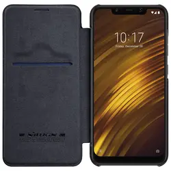 Xiaomi Pocophone F1 Чехол Оригинальный NILLKIN QIN Series Флип кожаный чехол-портмоне для телефона для xiaomi Pocophone F1 случае