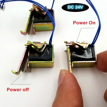 

1PCS DC 24V Actuation Electromagnet Motor Electric Switch Motor Switch