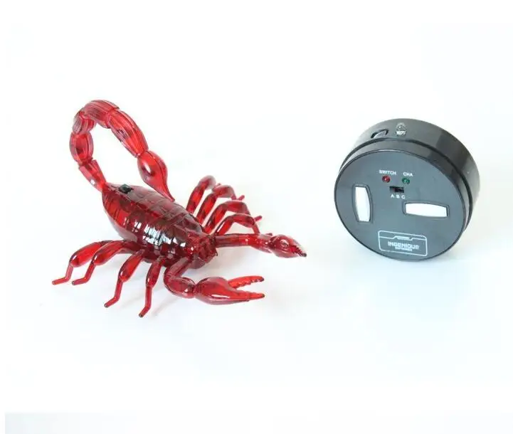 RC электрический Скорпион дистанционное управление Smart животных модель RC симулятор скорпиона робот радио насекомых шалость игрушечные