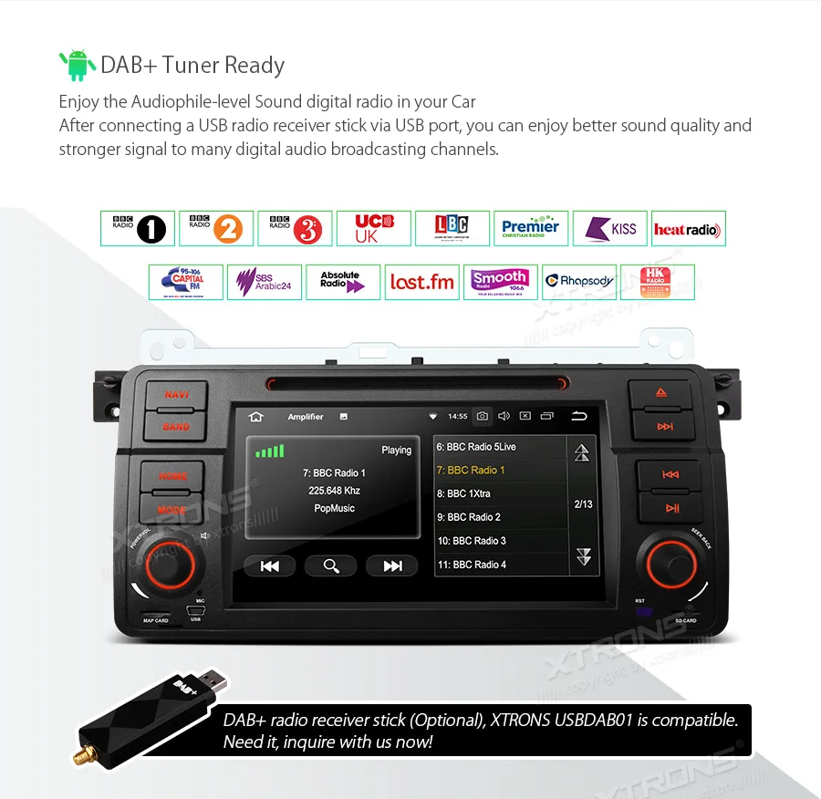 Excellent 7" Android 8.1 Car DVD Player RDS GPS CANbus WIFI Radio for BMW E46 M3 2000 2001 2002 2003 2004 2005 2006 Rover 75 MG ZT 18