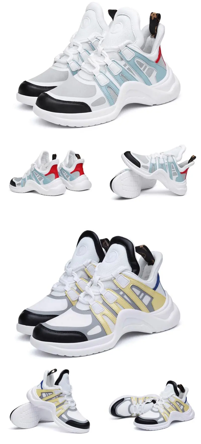 Comemore/Летняя женская спортивная обувь; коллекция года; женские кроссовки; женская обувь для бега; спортивная женская обувь для тенниса с высоким берцем; прогулочная обувь белого цвета