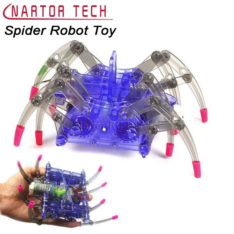 diy robot spider stem