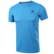Fannai мужская спортивная рубашка для бега, мужская спортивная футболка для улицы, топы для бега, для спортзала, свободная тренировочная рубашка с коротким рукавом