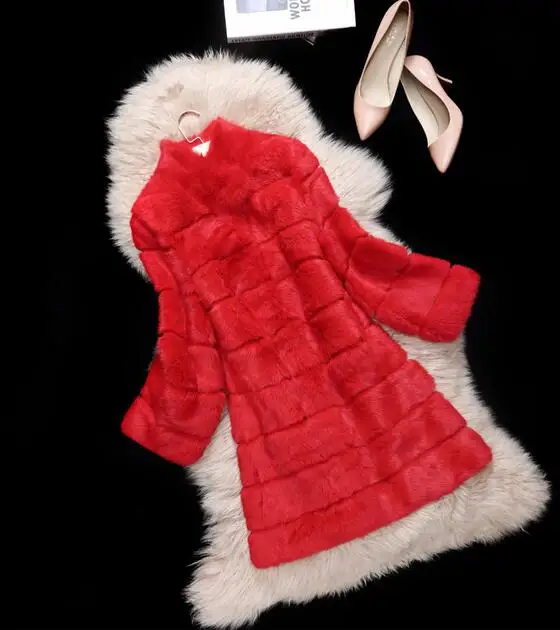 Стриженая опт розница Горячая скидка высокое качество натуральный мех пальто кроличий мех куртка женская верхняя одежда TBSR87