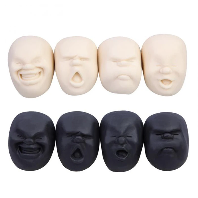 Novelty Fun Caomaru Antistress Ball Toy Human Face geek surprise Emotion Vent Resin Relax Adult Stress Relieve Gift | Игрушки и хобби