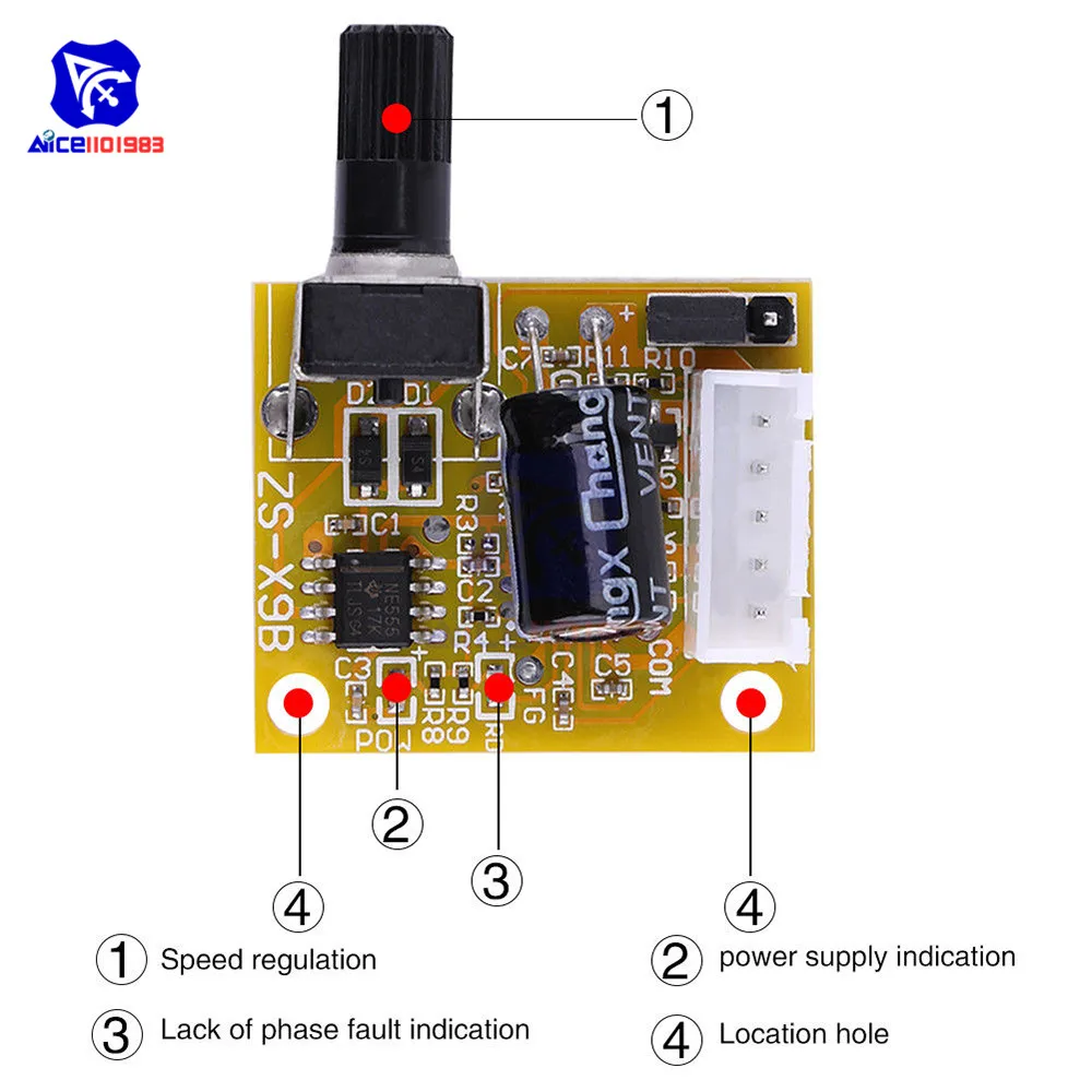 DC 5V-12V-15V 2A 15 Вт BLDC 3-фазный бесщеточный мотор Скорость контроллер мотор драйвер Бессенсорное плата Модуль гибкий кабель