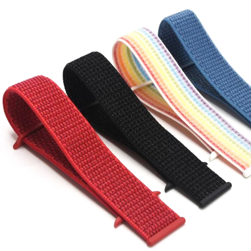Laforuta Спортивная петля для Apple Watch Band 44 мм 40 iWatch нейлоновый ремешок 2019 двухслойные
