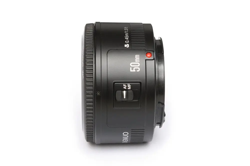 Объектив YONGNUO YN 50 мм F1.8 с большой апертурой и автофокусом для Canon EF Mount EOS Camer+ ручка для очистки объектива