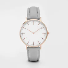 Luxury Brand Dress Women Business Wristwatch Men New Fashion Quartz-Watch Leather Belt 3Bar Waterproof Clock Relogio Feminino