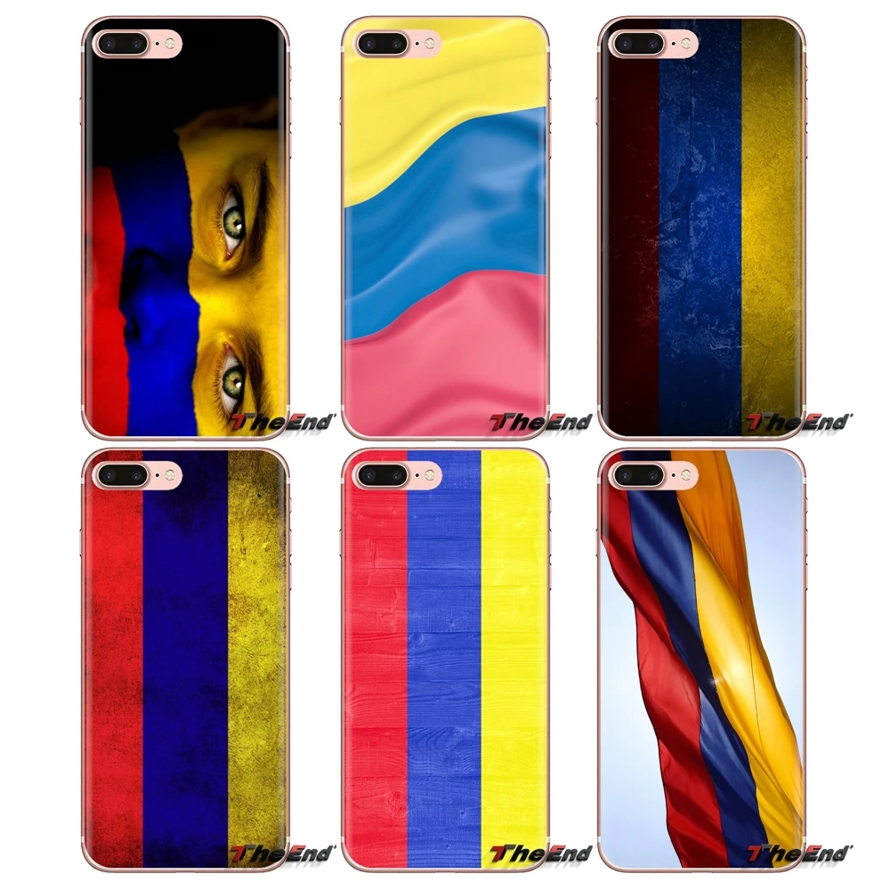 Soft Shell Case Republic of Colombia Realistic Flag For Xiaomi Mi4 Mi5 Mi5S Mi6 Mi A1 A2 5X 6X 8 9 Lite SE Pro Max Mix 2 3 2S |