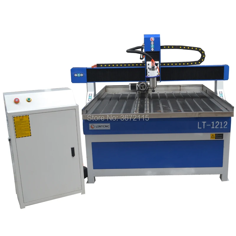 LT 1212 Hout Cnc Router Machine Met 4 Axis Voor Graveur Ronde Hout