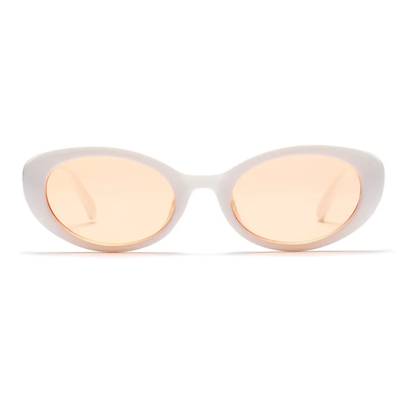 YOOSKE винтажные маленькие солнцезащитные очки кошачий глаз для женщин Роскошные брендовые дизайнерские солнечные очки кошачий глаз ретро маленькие красные женские солнцезащитные очки - Цвет линз: C4