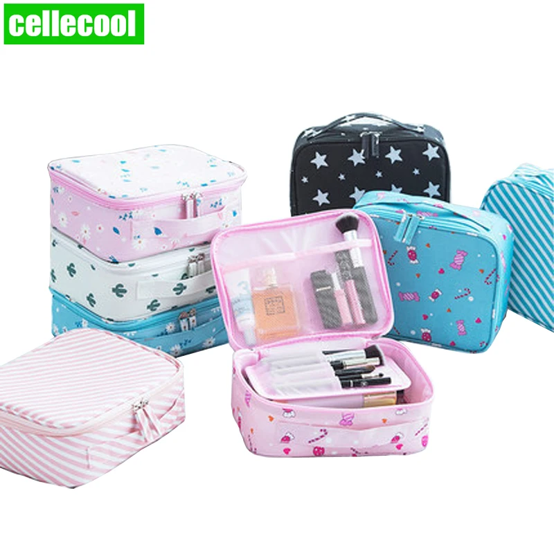 Cellecool Ladies Men Women Make up Makeup Organizer Bag Toiletry Portable Outdoor Travel Kits Business Storage bag Cosmetic Bag Cellecool Ladies Men Women Make up Makeup Organizer Bag Toiletry Portable Outdoor Travel Kits Business Storage bag Cosmetic Bag