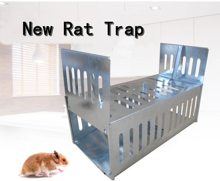 New two doors pedal Super high sensitive rat trap,long term continuous mouse trap,mice traps,rat