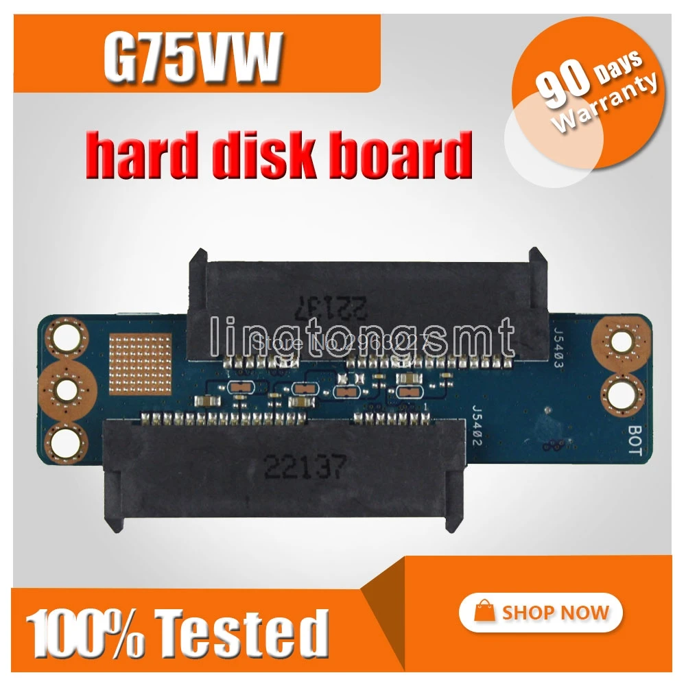 NEW For ASUS G75V G75VW G75VX Notebook interface board Dual hard disk