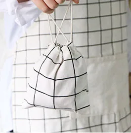 Gird Linen Gift Pouch 8x10cm 9x12cm 10x15cm 13x17cm pack of 50 Party Candy Drawstring Bag Jute Jewelry Favor Sack