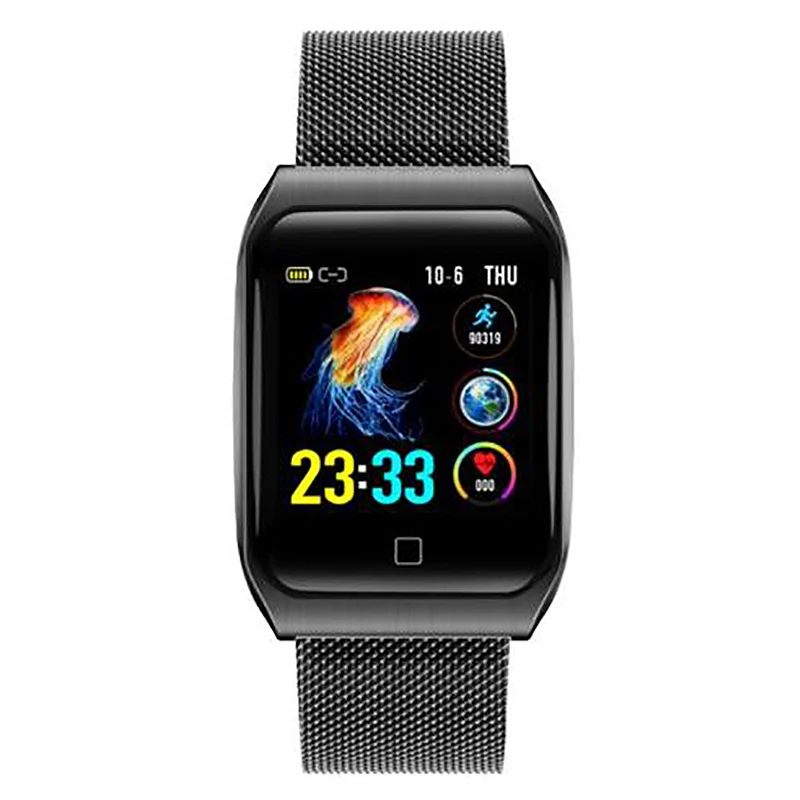  F9 1.3Inch Fashion Smart Bracelet Color Screen Ip68 Waterproof Pedometer Smart Watch Activity Fitne